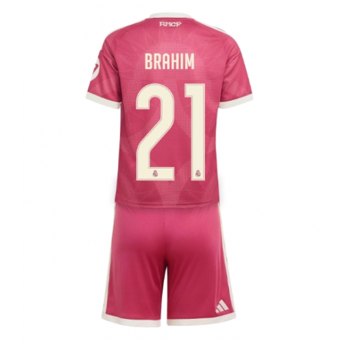 Real Madrid Brahim Diaz #21 Maglia Gara Terza Repliche 2026-27 Bambino Maniche Corte Real Madrid Brahim Diaz #21 Maglia Gara Terza Repliche 2026-27 Bambino Maniche Corte